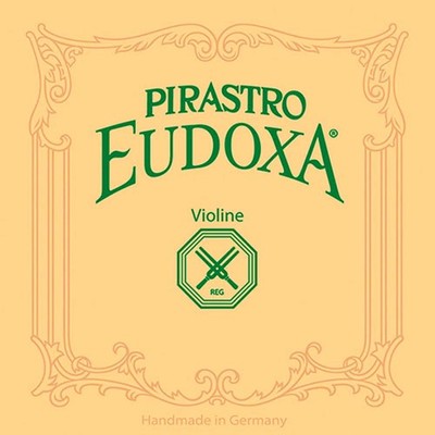 Eudoxa-Stiff Violin G* String - Silver/Gut (15 3/4 Gauge) with Gut Knot
