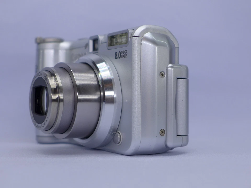 Canon PowerShot A630 8.0MP / CCD Digital Camera Silver - Image 3 of 4