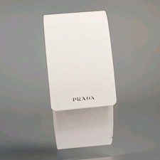 Case Prada Sunglasses Hard Cloth Box Cream Authentic Magnetic Doesn't Stay