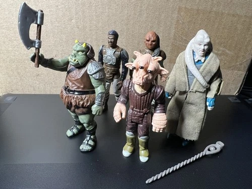 Gamorrean Guard Bib Fortuna Ree-Yees Star Wars 1983 Vintage Kenner Figure Lot ++