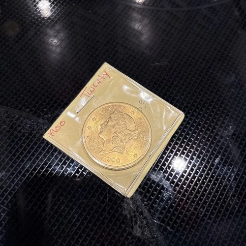 1900 US Gold $20 American Liberty Head Double Eagle  .9675 T Oz
