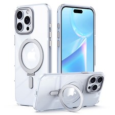 For iPhone 16, 15, 14, Pro, Pro Max, Plus Tough Hard Magsafe Ring Stand Case