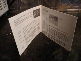 Super SPIKE V'BALL Nintendo NES Game Original Instruction Manual Booklet *ONLY*