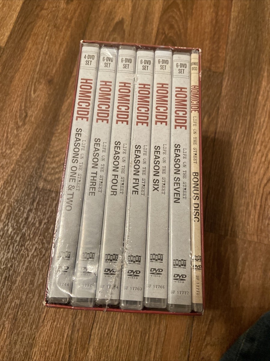 その他 Homicide: Comp Series Seasons 1-7 [DVD] Homicide Life On The Street The Complete Series DVD, 35-Disc