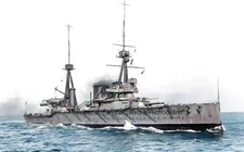 ROYAL NAVY WWI BATTLECRUISER HMS INVINCIBLE-BATTLE OF FALKLAND ISLANDS & JUTLAND