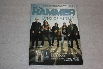 Metal Hammer 2/2020 Sons of Apollo, Ihsahn, Zakk Wylde, Sepultura, Saxon, 