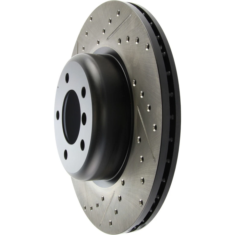 Rotor de freno de disco del lado del pasajero delantero Stoptech para BMW (127.34104R) Foto 3 de 4