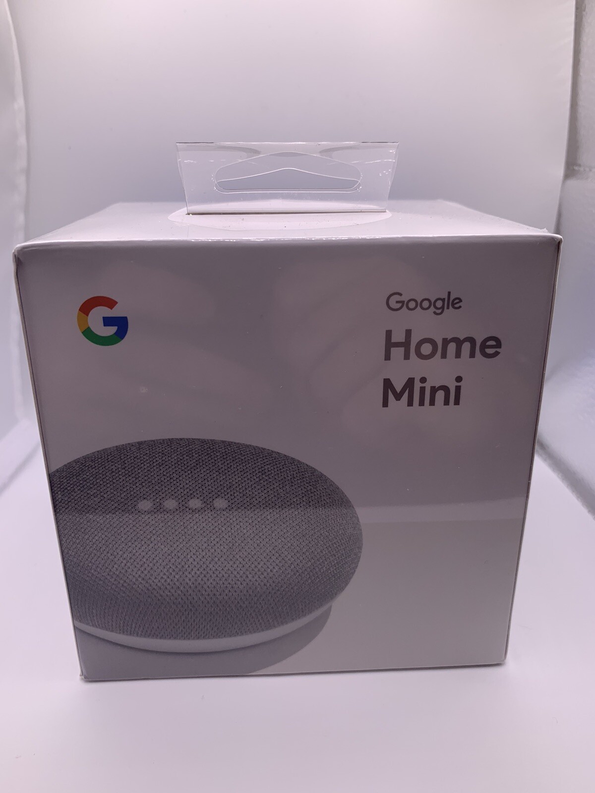 Google Home Mini Smart Speaker with Google Assistant - Chalk (GA00210-US)-image
