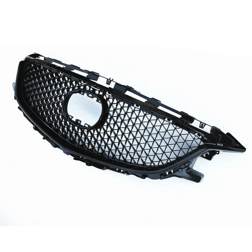 Fit For Mazda 6 2014-2016 Black Car Front Bumper Honeycomb Look Grille Mesh  - Picture 3 of 8