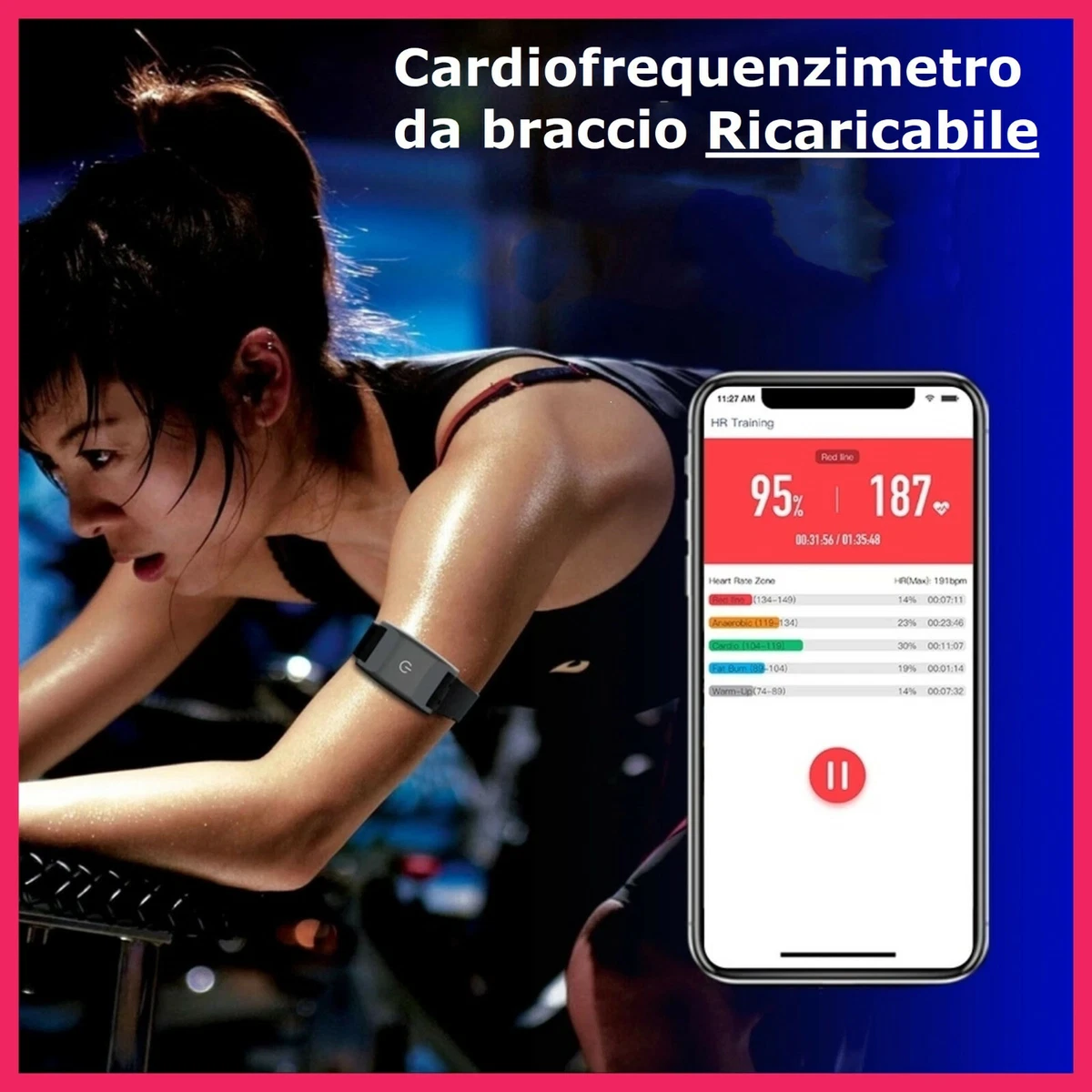 Cardiofrequenzimetro polar hotsell senza fascia