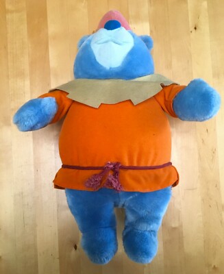 Vintage 1985 Tummi Gummi Bear Plush Doll Toy Disney Applause Tummy