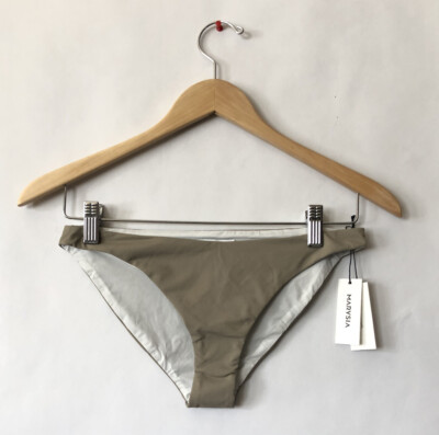 MARYSIA NEWPORT SWIMSUIT BOTTOMS IN TAN LOW RISE