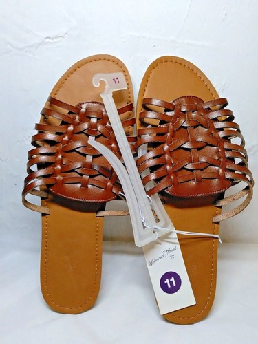 Women's Slide Sandals Huarache Woven Size 11 Universal Thread Goods Co. Fast Shp | eBay