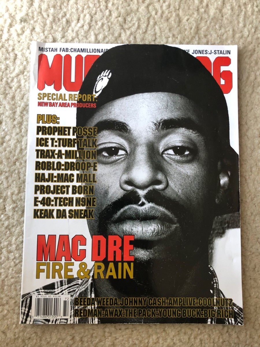 Murder Dog Mac Dre hip-hop RAP RARE Magazine Hyphy Bay Area