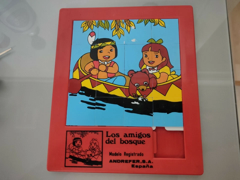 ANTIGUO PUZZLE LABERINTO EL BOSQUE DE TALLAC ANDREFER MUY DIFICIL - Imagen 2 de 4