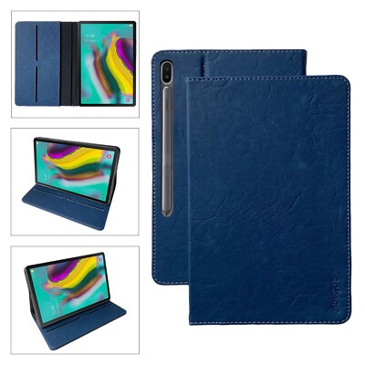 Leather Protective Case For Samsung Galaxy Tab S9 Ultra Tablet Cover Smart Stand Case