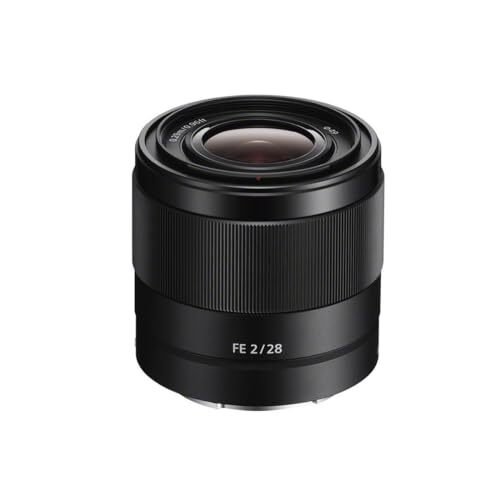 Sony SEL28F20 FE 28mm f/2-22 Standard-Prime Lens for Mirrorless