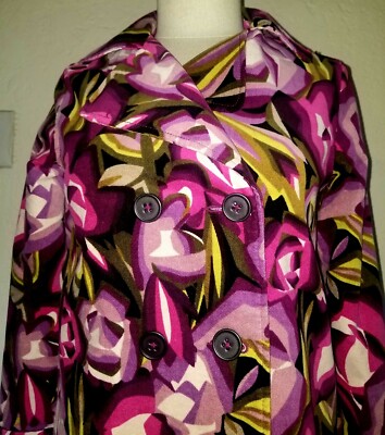 Veste Coton Missoni For Target - Imprimé Floral Multicolore - Taille XS Neuve Avec étiquette