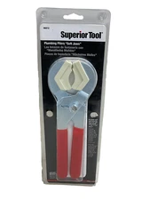 NEW! SUPERIOR TOOL PLUMBING PLIERS “SOFT JAWS”, 06012