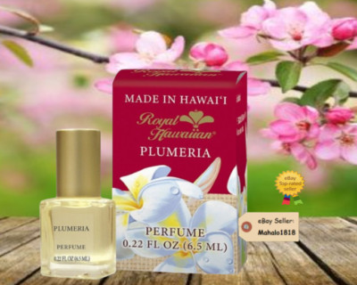 Hawaii Plumeria Flower Perfume By Royal Hawaiian Perfumes.22 fl oz