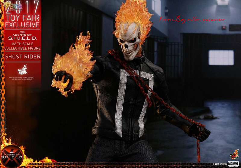 Perfect HotToys 1/6 Tms005 Agents Of S.H.I.E.L.D. Ghost Rider In