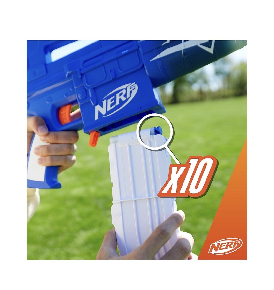 【新品・未使用】NERF FORTNITE BLUE SHOCK 人気 Nerf Fortnite Blue Shock Blaster - Sam's Club