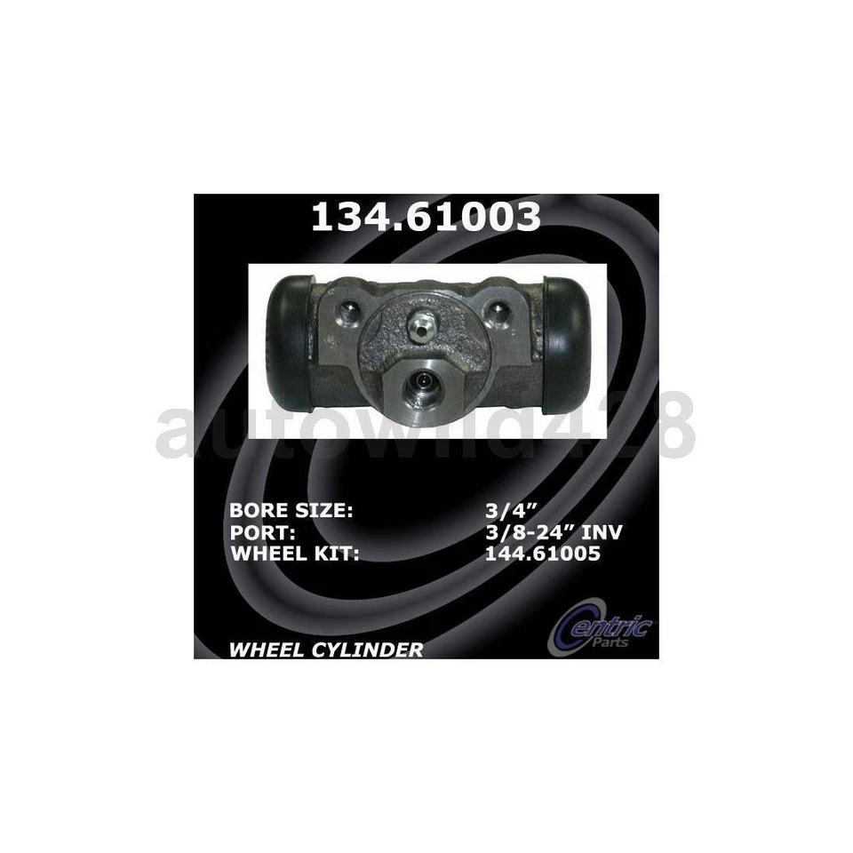 Cilindro de rueda de freno trasero 2 centrado para Ford Mustang 1980 1981 1982 1983 1984 Foto 4 de 4