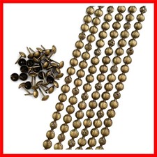 Brass Upholstery Nail Strips 10 Meters for Elegant Furniture Decor
