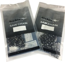 2 X (Two) Archer Chainsaw Saw Chain Fits Black And Decker DN301 10"