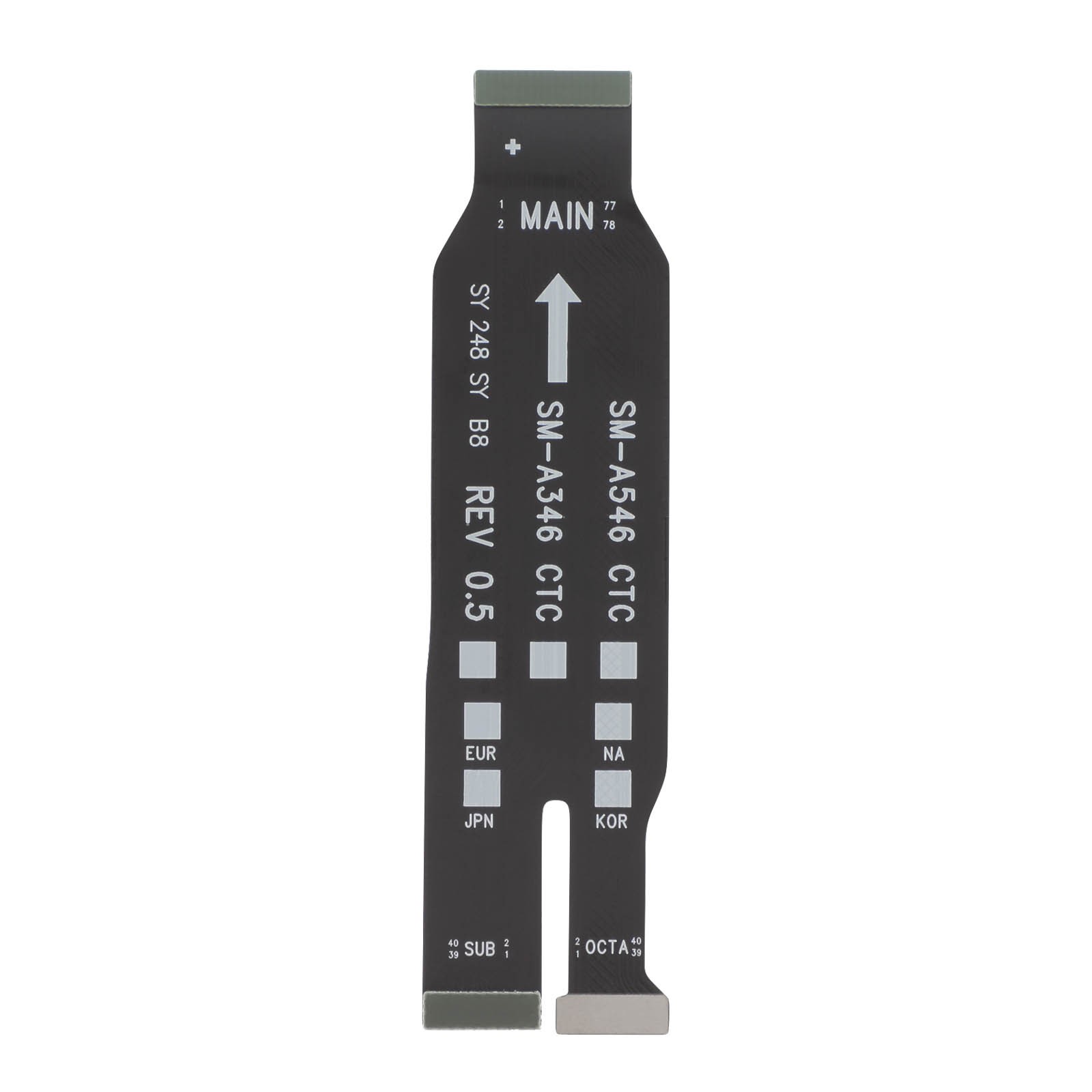 Nappe de connexion principale Clappio pour Samsung Galaxy A54 5G et A34 5G