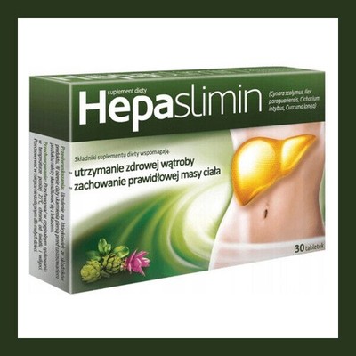 HEPASLIMIN 30/60/90 tabletten Leberregeneration Abnehmen Leberschutz DHL