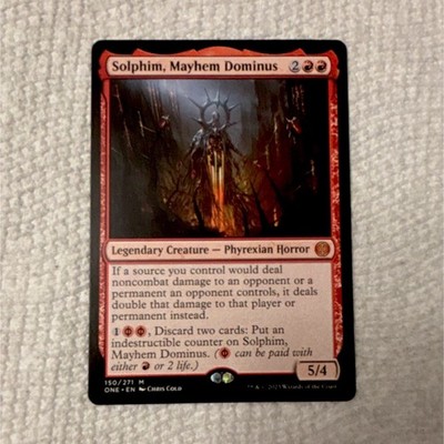 Solphim, Mayhem Dominus - Phyrexia: All Will Be One #150 English