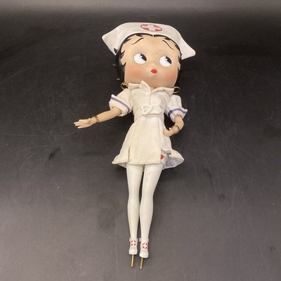 Betty Boop Bedside Betty Porzellan Sammler Puppe Krankenschwester Figur Statue 2004