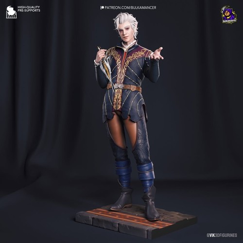 Astarion, 244mm Resin Model Kit Painted 3d Printed GK Statue Figure - Picture 2 of 7