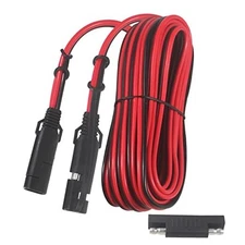 SAE to SAE Extension Cable 16AWG - SAE Cable Battery Charger Extension 25FT