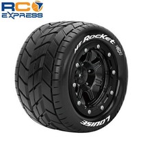 Louise RC Mft Mt-Rocket 1:10 Monster Truck Tires 1/2 Offset 17mm 2pk LOULT3328SB