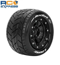 Louise RC Mft Mt-Rocket 1:10 Monster Truck Tires 1/2 Offset 17mm 2pk LOULT3328SB