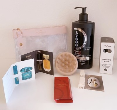 Giorgio Armani Red Bloom | Versace Crystal Emerald |BOSS The Scent | Shiseido