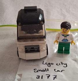 3x LEGO City Sets 30357, 60250 & 3177 Road Worker City Car Mail Plane COMPLETE