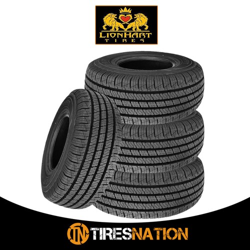 4 New Lionhart Lionclaw HT Tires 235/65R18 104T All Weather – For Trucks/SUVs, 500 A A UTQG