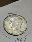1967 50C Kennedy Half Dollar 40 % Silver Coin