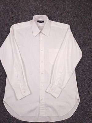 Dunhill Dress Shirt Men 15.5  Collar  EU40   82 White