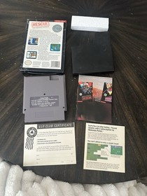 Juego Nintendo NES Rescue The Embassy Mission CIB Completo En Caja 
