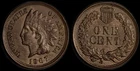 1907 Indian Head Cent BN - Nice AU-Unc Details - No Reserve! (#227353)