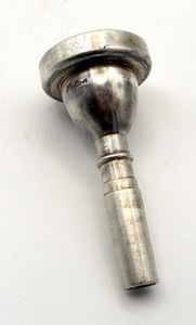 Vintage Holton Small Shank Trombone Mouthpiece 3" Short Shank 1.5" Rim