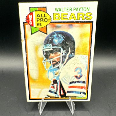Topps 1979 Walter Payton #480 All-Pro Chicago Bears NFL Football Trading Card