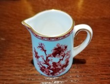 Vintage Miniature Coalport Jug Decorated In The Indian Tree Pattern Just 4.5 Cm