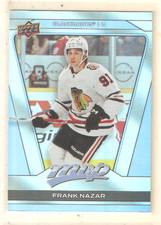 Frank Nazar 2025-26 UD MVP Silver Collection Base Card #169 Blackhawks