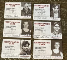 THE GRADUATE HOTEL BLOOMINGTON INDIANA HOOSIERS MOVIE KEY CARD SET