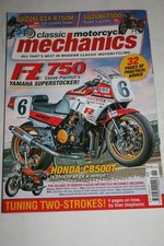 Classic Motorcycle Mechanics Magazine Nov 2017 Yamaha FZ750 Stocker Honda C500T